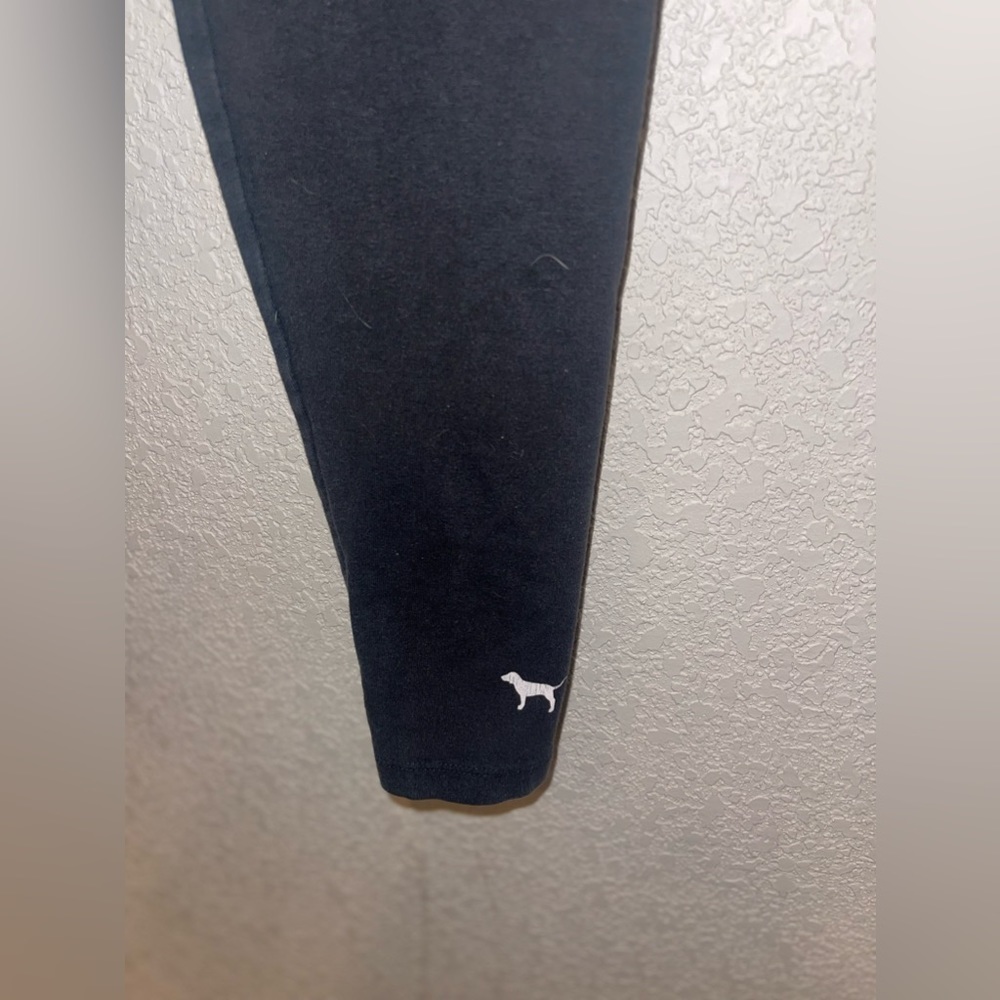VICTORIA Secret Pink Legging Burgundy Band Size XS - Picture 3 of 6